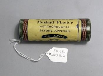 Mustard plaster
